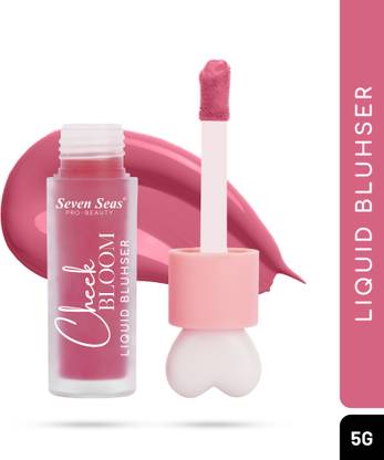 Seven Seas Long Lasting Pigmented Cheek Bloom Liquid Blusher & Lip Gloss