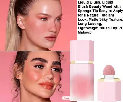 SHENYCOLORS Liquid Blusher for pink beautiful cheeks girl and women