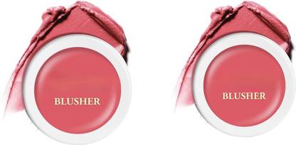 VERGE Crème Blusher Enriched with Vitamin E, Face Makeup for Every Occasion Pack of 2