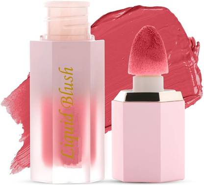 Shivarth Mousse Liquid Blush for Cheeks, Lips, Eyes Soft Pinch Dewy Matte Blusher 10g