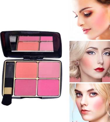 PERLENTE Makeup 4 IN 1 Color Blusher PALETTE