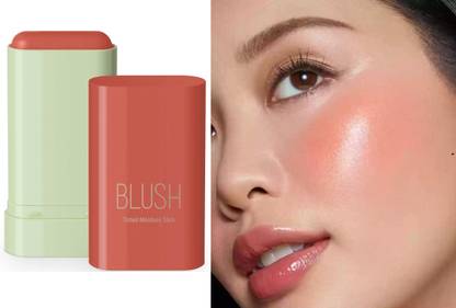 ADJD Coral peach Cheeks Lips Eyes Moisturing Face Blush Multi-Use For All Skin