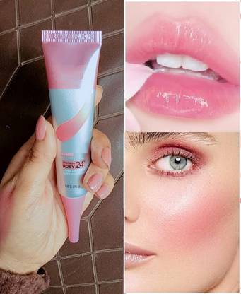 HUZURLU Magic Lip Balm Multi Use Cream Liquid Blush Lip Stain