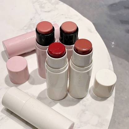 DAIMANPU GEGE Bear Porcelain Light Multi-Purpose Blush Stick, Delicate and Smooth 1215B