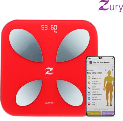 ZURY ZURYFIT BMI Weighing Scale