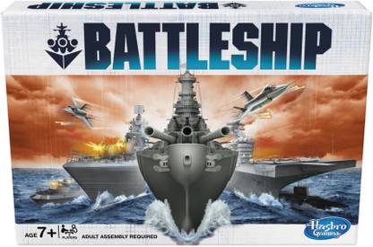 HASBRO GAMING Battleship Board Game Classic Strategy Game For Kids Ages