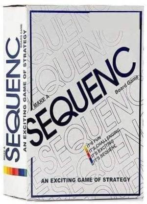 Treeputi Sequence Game - Fun & Strategic Family and Adults Board Game Strategy & War Board Game