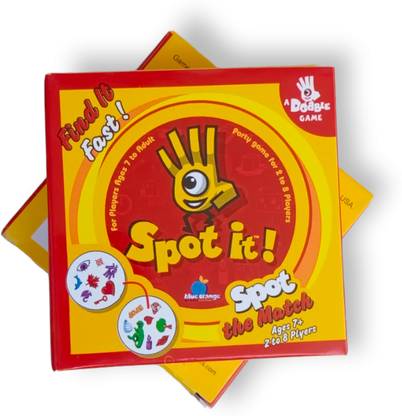 Bluebell Spot it Card Game, Matching Card Game, Educational Card Game For Kids And Adult Party & Fun Board Game