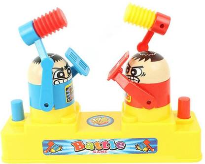 Pepstter Battle Robot Hammer Game Exciting Family Action Exercise Skills & Reaction Hit Educational Board Games