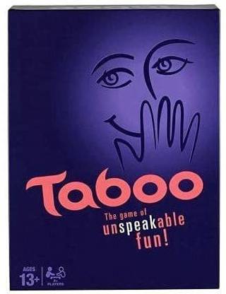 MILONI USA Taboo Board Game, Guessing Game for Kids Ages 13 and Up, 4 Or More Players Board Game Accessories