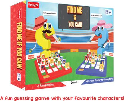 FUNSKOOL FIND ME , IF YOU CAN -4725700 Educational Board Games