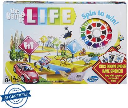 Hasbro The Game of Life Party & Fun Games Board Game
