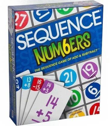 TMA ENTERPRISE Sequence Numbers Board Game Party & Fun Board Game