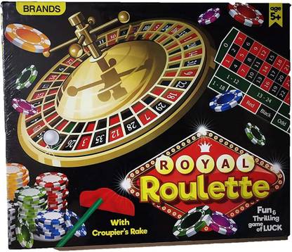 Jayaansh Traders Royal Roulette Game Croupier’s Rake Fun & Thrill Game Party Fun Game.. Party & Fun Board Game