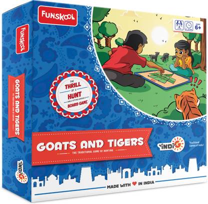 FUNSKOOL GOATS AND TIGERS-9548100 Educational Board Games