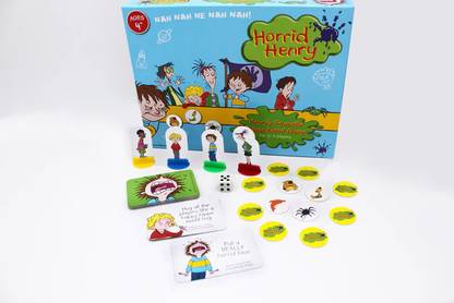 JOLARY Horrid Henry - Favourite Things Board Game Party & Fun Games Board Word Games
