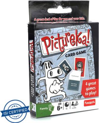 FUNSKOOL Pictureka Card Game Strategy & War Board Game