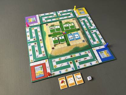 Saporigo Adventure Island (3D Board Game) Party & Fun Board Game