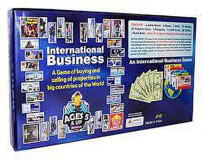 YAAH CREATION International Business (SMALL SIZE )Bonanza Game of Money Party & Fun Board Game