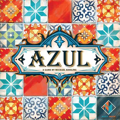 Yiov Multiplayer Azul Board Tile-Placement Game for Friends and Family to Play Board Game Accessories