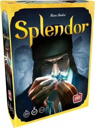 SR Toys Splendor Board Game, 140 Pieces, Adventure Board Game Accessories