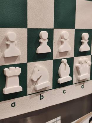 Bhootia 2D Chess Pieces Only, Magnetic, chess board is not Included Board Game Accessories