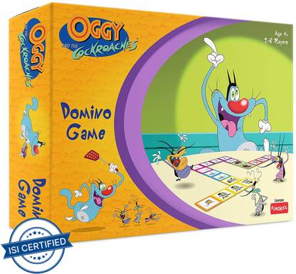FUNSKOOL Oggy Domino Game Party & Fun Board Game