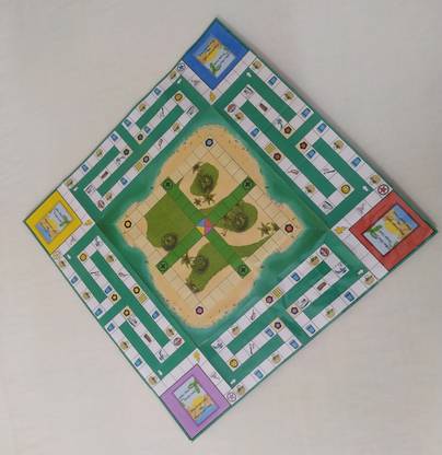Saporigo Adventure Island (2D Board Game) Party & Fun Board Game