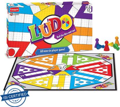 FUNSKOOL Ludo Family Party & Fun Board Game