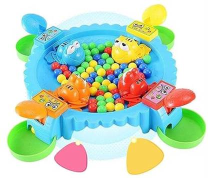 PRANCING UNICORN Hungry Frog Ball Games Toys Eating Beans Parent-Child Interaction Board Game Accessories