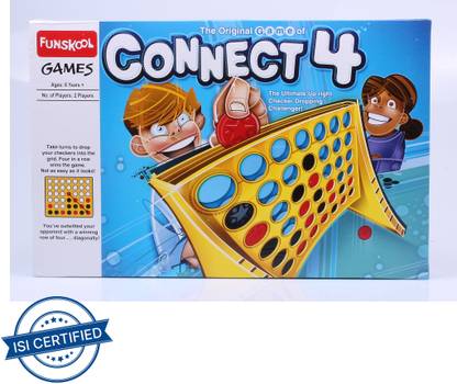 FUNSKOOL The Original Game of Connect 4 Strategy & War Board Game