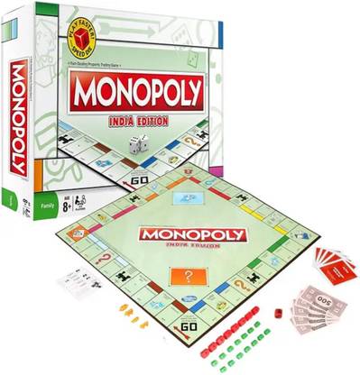 OREE MONOPOLY Board Game for Families and Kids Ages 8 and Up,Classic fantasy Gameplay Money & Assets Board Game