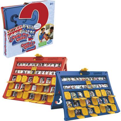 HASBRO GAMING Guess Who? Original Guessing Game, Double-Sided Character Sheet for Kids Educational Board Games