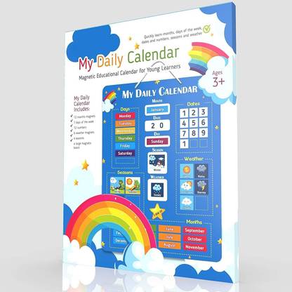ayansh trader Daily Calander Educational Board Games
