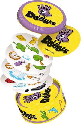LOZTON Kids & Family 55 Card Dobble Game Educational Card GAMES