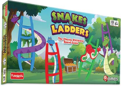 FUNSKOOL Snakes and Ladders Strategy & War Board Game
