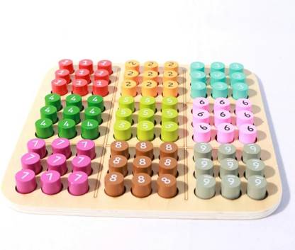 Smartcraft Wooden Sudoku Board Game Set, Coding Puzzle, Logic Game Word Games
