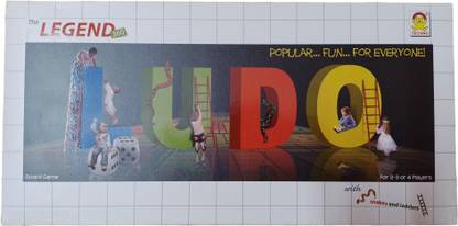 AKFLICKS The Legend 360 Popular Fun Ludo With Snakes & Ladders For 2,3 or 4 Players Party & Fun Board Game