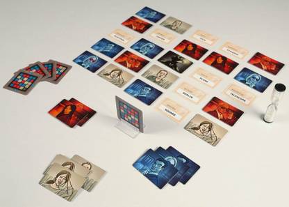 Revent Two Rival Spymaster Codenames Strategy Board Game for Kids Board Game