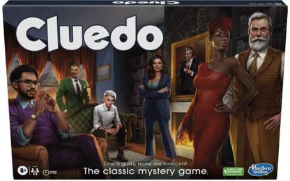 HASBRO GAMING Clue Board Game for Kids Ages 8+, Mystery & Detective Family Game, 2-6 Players Board Game Accessories