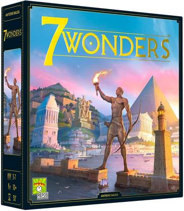 WONDER CREATURES 7 Wonders board family game Word Games