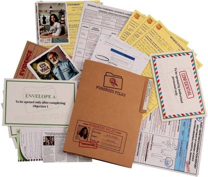 Forensic Files Murder in The Startup City | Mystery Game | Crime Solving Case | Board Game Accessories