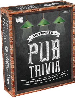 FUNSKOOL Games Ultimate Pub Trivia For 4 Or More Players Board Game Accessories