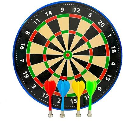 KrocieToys Magnetic Dart Board -4 Pcs Magnetic Darts Excellent Indoor Game and Party Games. Dart Board Game
