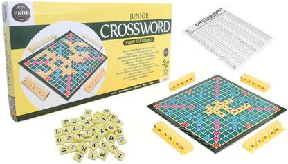 BKDT Marketing Crossword English Word Puzzle Game for Kids Educational Board Games