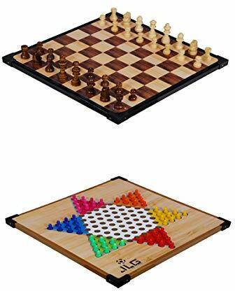 FIKAST Chinese Checkers + Chess 2 in 1 Board Game Indore Game Party & Fun Game Party & Fun Board Game