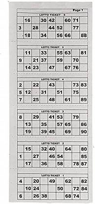 livo Tombola book 600 ticket multi color Party & Fun Board Game
