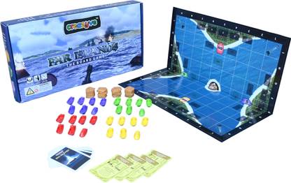 creazyve FAR ISLANDS Party & Fun Board Game
