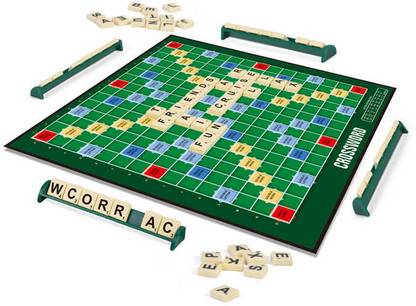 Tickles Crossword Classic Word Making English Spelling Board Game for Kids Educational Board Games