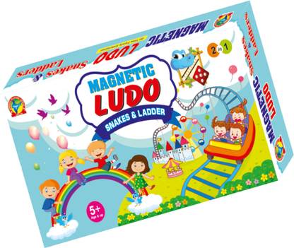 Carlos By Flipkart Classic Premium Magnetic ludo snake 2in game Party & Fun Board Game